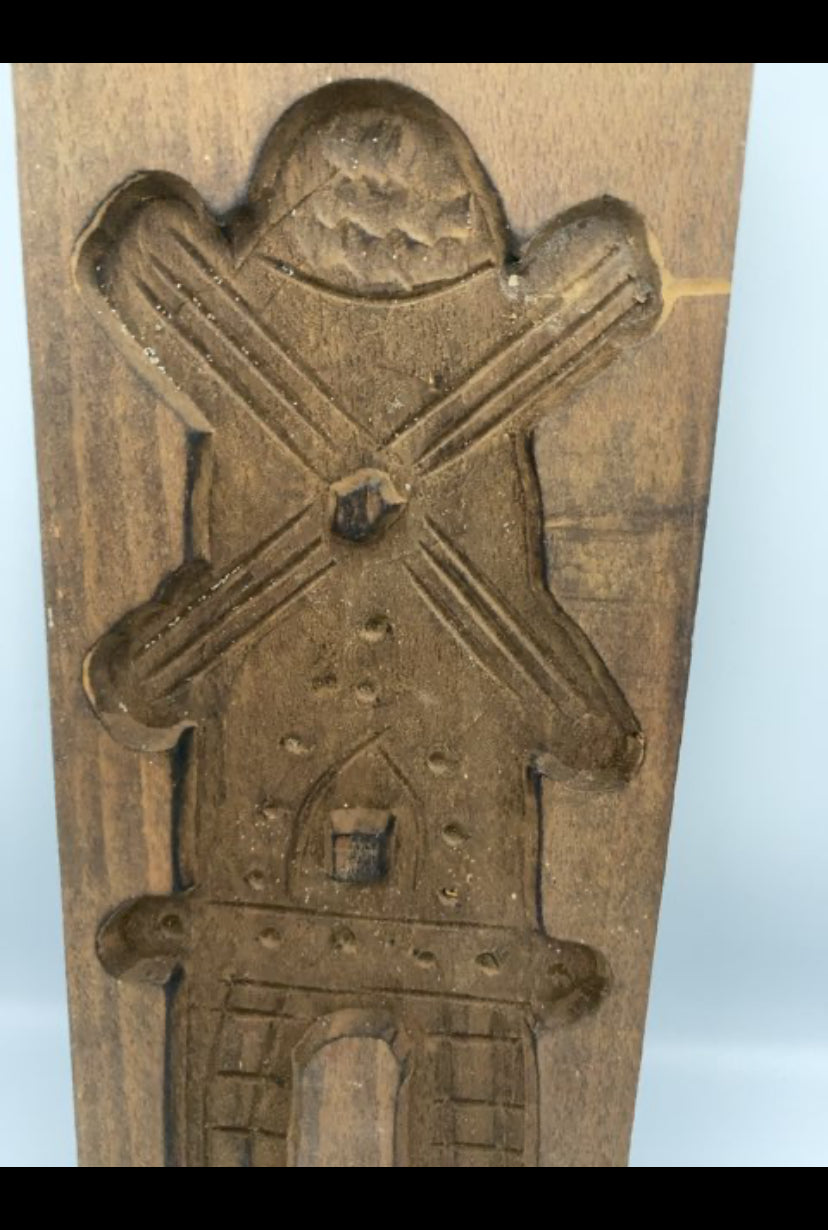 Hollandsk bageform mølle - Antik 1/2